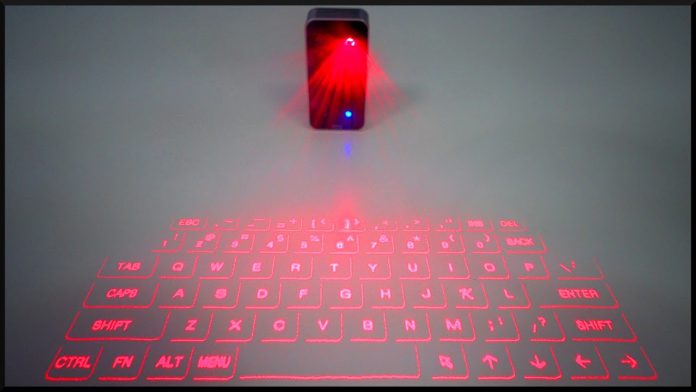 teclado laser