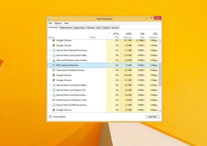 Copiar ficheros remote desktop